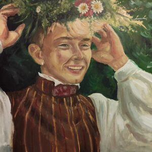 Erik Otto з вінком, Dorian Mersinsomn, 54х41