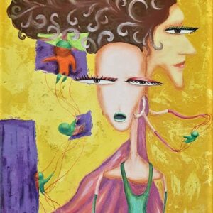 Дві дівчини на балу, Dorian Mersinsomn, 50х70